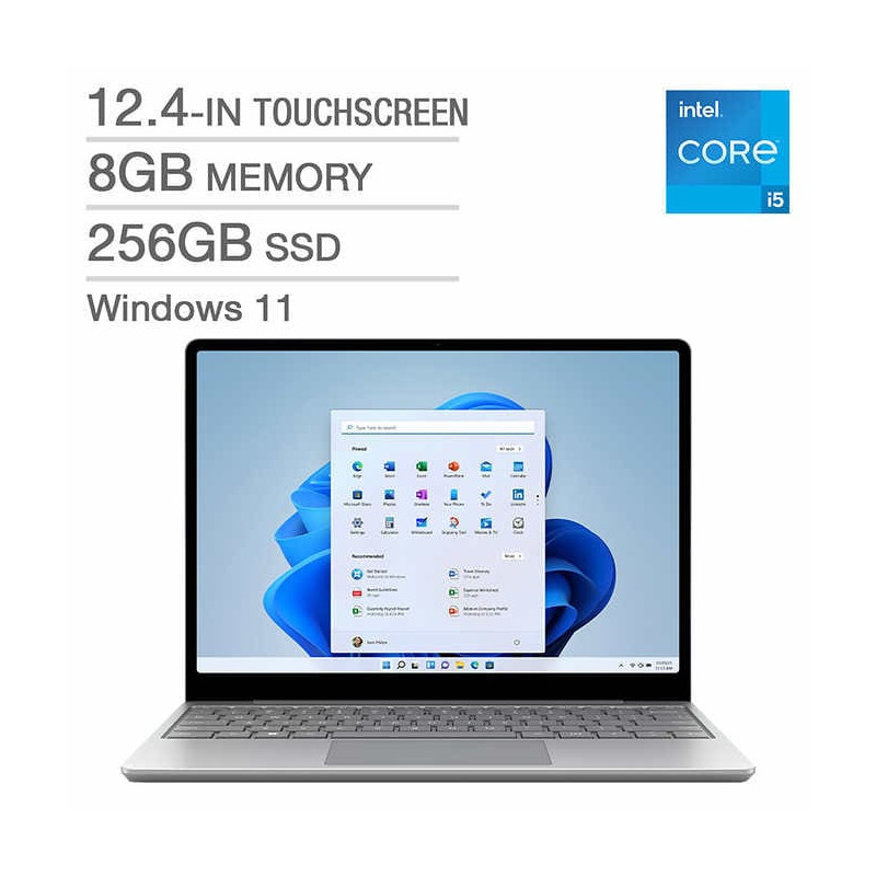 Microsoft Surface Laptop Go 2 — 8GB / 256GB model model image