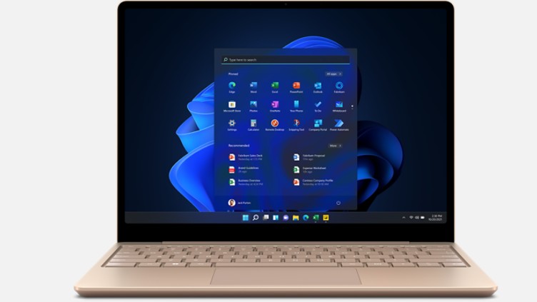 Microsoft Surface Laptop Go 2 for Business — 8GB / 128GB model model image